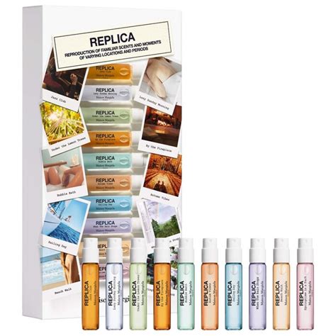 replica perfume sample set|maison margiela perfume sampler.